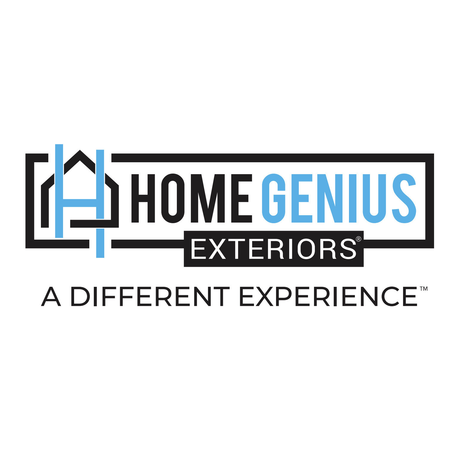 Home Genius Exteriors Logo